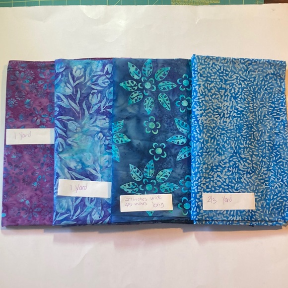 Moda Fabrics Other - Huge Quilting Lot of Batiks, New